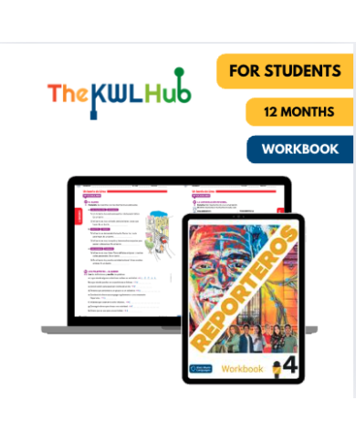 Reporteros 4: 12-Month The KWL Hub Workbook for Students Reporteros 4: 12-Month The KWL Hub Workbook for Students