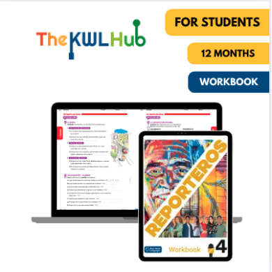 Reporteros 4: 12-Month The KWL Hub Workbook for Students Reporteros 4: 12-Month The KWL Hub Workbook for Students