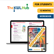 Reporteros 4: 12-Month The KWL Hub Workbook for Students