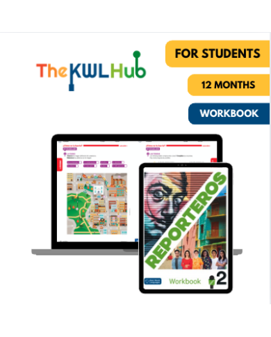 Reporteros 2: 12-Month The KWL Hub Workbook for Students Reporteros 2: 12-Month The KWL Hub Workbook for Students