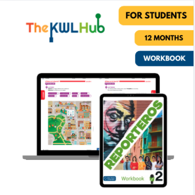 Reporteros 2: 12-Month The KWL Hub Workbook for Students Reporteros 2: 12-Month The KWL Hub Workbook for Students