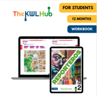 Reporteros 2: 12-Month The KWL Hub Workbook for Students