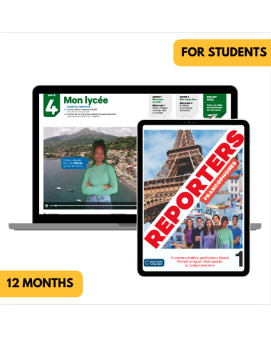 Reporters francophones 1: 12-Month The KWL Hub for Students (Premium) Reporters francophones 1: 12-Month The KWL Hub for Students (Premium)