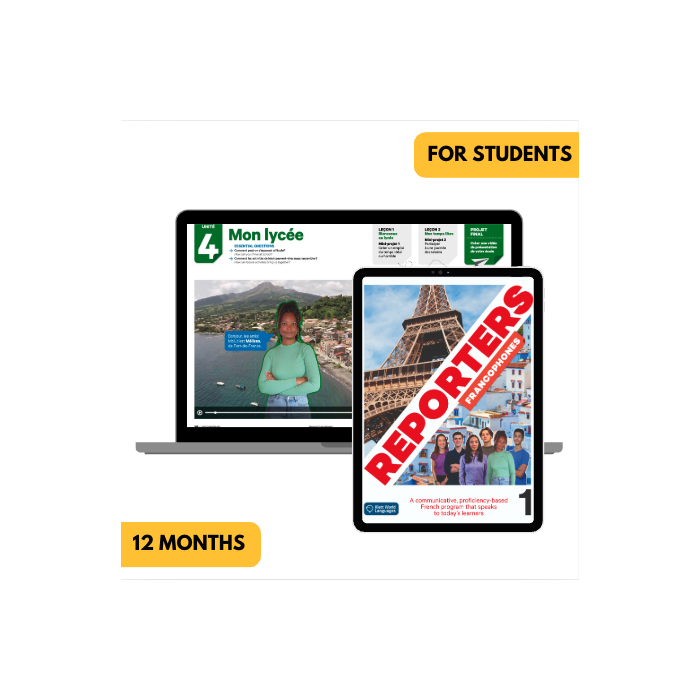 Reporters francophones 1: 12-Month The KWL Hub for Students (Premium) Reporters francophones 1: 12-Month The KWL Hub for Students (Premium)