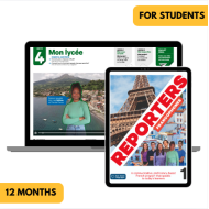 Reporters francophones 1: 12-Month The KWL Hub for Students (Premium) Reporters francophones 1: 12-Month The KWL Hub for Students (Premium)