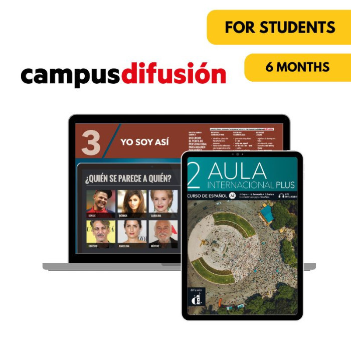 Aula internacional plus 2: 6-month Campus Difusión for Students