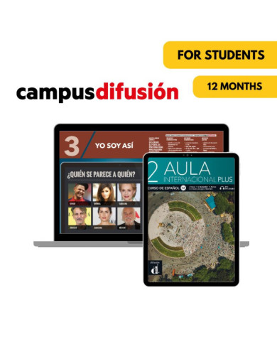 Aula internacional plus 2: 12-month Campus Difusión for Students Aula internacional plus 2: 12-month Campus Difusión for Students