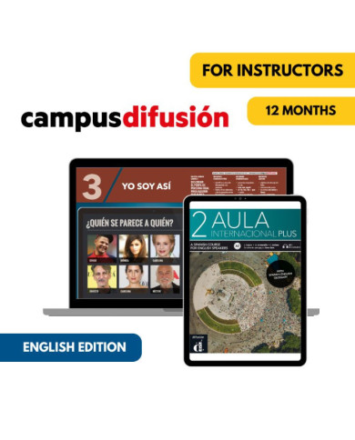 Aula internacional plus 2 (English Edition): 12-Month Campus Difusión for Instructors Aula internacional plus 2 (English Edition): 12-Month Campus Difusión for Instructors