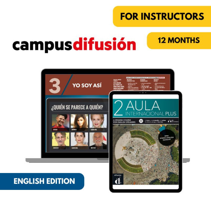 Aula internacional plus 2 (English Edition): 12-Month Campus Difusión for Instructors