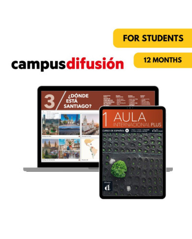 Aula Internacional Plus 1: 12-Month Campus Difusión for Students Aula Internacional Plus 1: 12-Month Campus Difusión for Students
