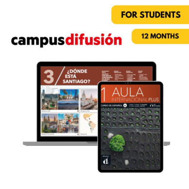 Aula Internacional Plus 1: 12-Month Campus Difusión for Students Aula Internacional Plus 1: 12-Month Campus Difusión for Students