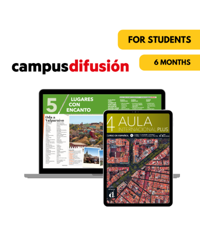 Aula internacional plus 4: 6-month Campus Difusión for Students Aula internacional plus 4: 6-month Campus Difusión for Students