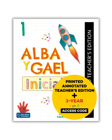 Alba y Gael Inicial 1: 3-Year Teacher Bundle (The KWL Hub) Alba y Gael Inicial 1: 3-Year Teacher Bundle (The KWL Hub)