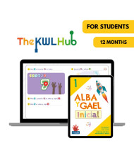 Alba y Gael Inicial 1: 12-Month The KWL Hub for Students