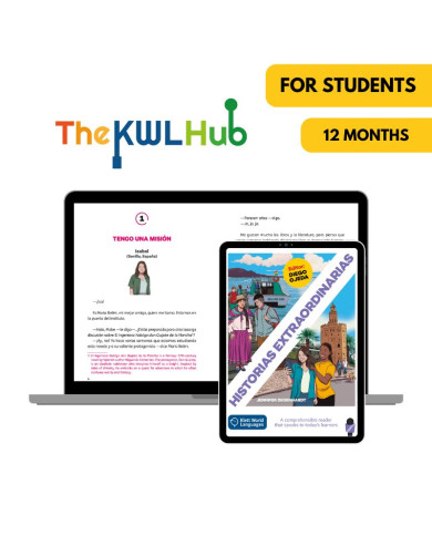 Historias extraordinarias: 12-Month The KWL Hub for Students