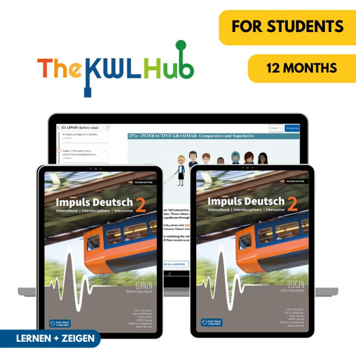 Impuls Deutsch 2 (2nd ed.): 12-Month The KWL Hub Online Workbook for Students Impuls Deutsch 2 (2nd ed.): 12-Month The KWL Hub Online Workbook for Students