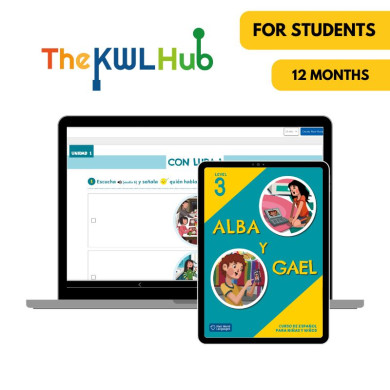 Alba y Gael 3: 12-Month The KWL Hub for Students Alba y Gael 3: 12-Month The KWL Hub for Students