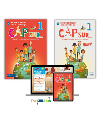 Cap sur ... 1: Complete Student Pack with 12-Month The KWL Hub