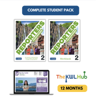Reporters francophones 2: Compete Student Pack with 12-Month The KWL Hub