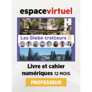 Les Globe-trotteurs 5: 12-Month Espace Virtuel for Teachers