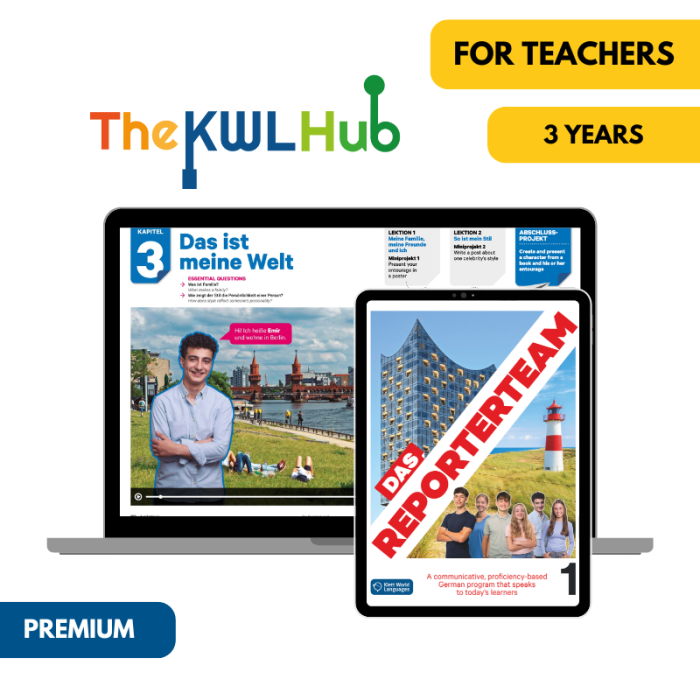 Das Reporterteam 1: 3-Year The KWL Hub for Teachers Das Reporterteam 1: 3-Year The KWL Hub for Teachers