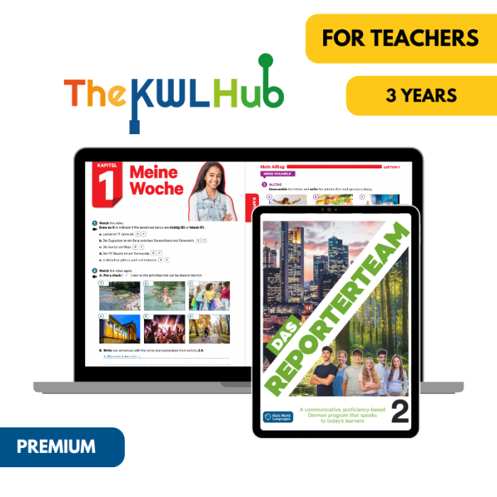 Das Reporterteam 2: 3-Year The KWL Hub for Teachers Das Reporterteam 2: 3-Year The KWL Hub for Teachers