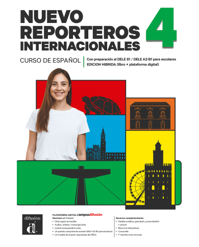 Nuevo Reporteros internacionales 4: 12-Month Student Bundle (Campus Difusión)