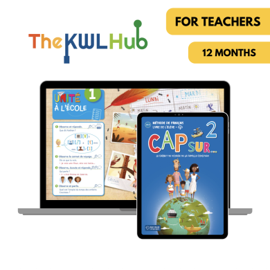 Cap Sur... 2: 12-Month the KWL Hub for Teachers Cap Sur... 2: 12-Month the KWL Hub for Teachers