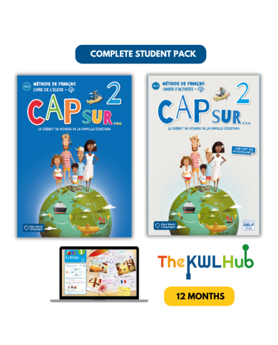 Cap sur ... 2: Complete Student Pack with 12-Month The KWL Hub