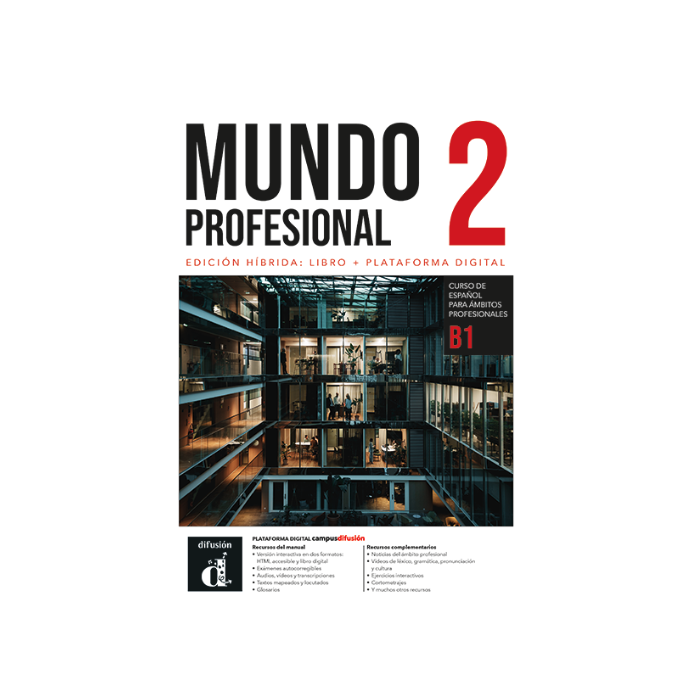 Mundo profesional 2 (B1): 12-Month Student Bundle (Campus Difusión)