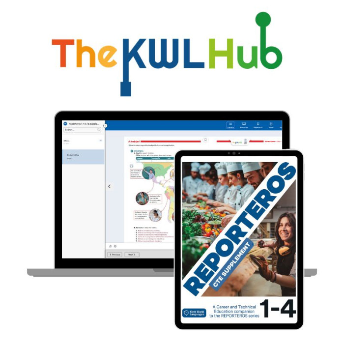 Reporteros CTE Supplement: 12-Month the KWL Hub for Students