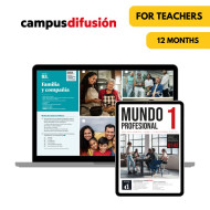 Mundo profesional 1: 12-Month Campus Difusión for Teachers