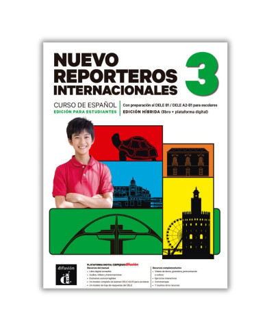 Nuevo Reporteros internacionales 3: 12-Month Student Bundle (Campus Difusión) Nuevo Reporteros internacionales 3: 12-Month Student Bundle (Campus Difusión)