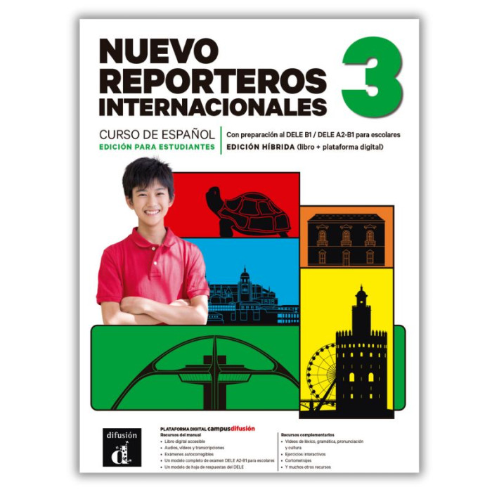 Nuevo Reporteros internacionales 3: 12-Month Student Bundle (Campus Difusión) Nuevo Reporteros internacionales 3: 12-Month Student Bundle (Campus Difusión)