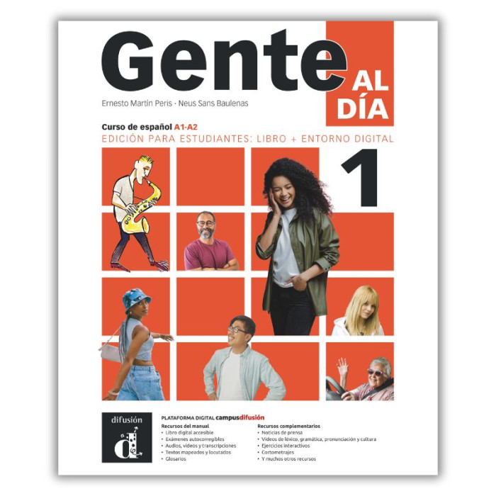 Gente al día 1: 12-Month Student Bundle (Campus Difusión)