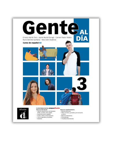 Gente al día 3: 12-Month Student Bundle (Campus Difusión) Gente al día 3: 12-Month Student Bundle (Campus Difusión)