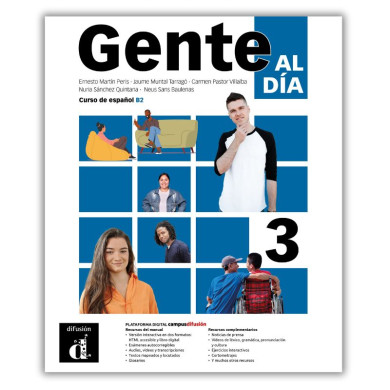 Gente al día 3: 12-Month Student Bundle (Campus Difusión) Gente al día 3: 12-Month Student Bundle (Campus Difusión)
