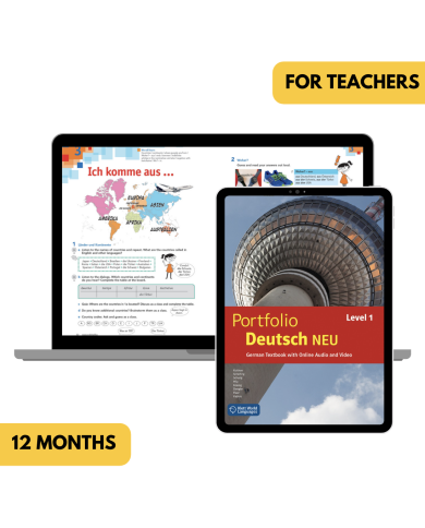 Portfolio Deutsch NEU Level 1: 12-Month The KWL Hub Interactive Textbook for Teachers Portfolio Deutsch NEU Level 1: 12-Month The KWL Hub Interactive Textbook for Teachers