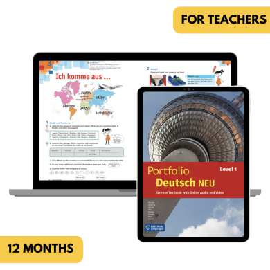 Portfolio Deutsch NEU Level 1: 12-Month The KWL Hub Interactive Textbook for Teachers Portfolio Deutsch NEU Level 1: 12-Month The KWL Hub Interactive Textbook for Teachers