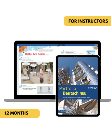 Portfolio Deutsch NEU Level 3/4: 12-Month The KWL Hub Interactive Textbook for Teachers Portfolio Deutsch NEU Level 3/4: 12-Month The KWL Hub Interactive Textbook for Teachers