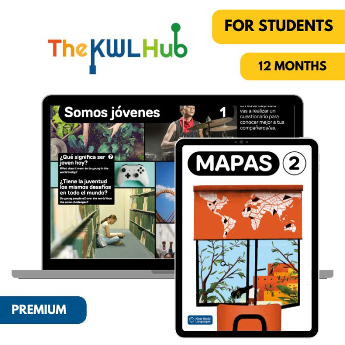 Mapas 2: 12-Month The KWL Hub for Students (Premium)