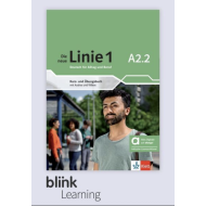 Die Neue Linie 1 A2.2: 12-Month BlinkLearning Interactive Online Text/Workbook for Students