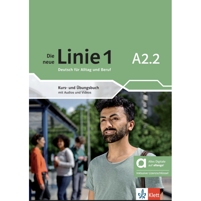 Die neue Linie 1 A2.2: Text/Workbook (with Allango)