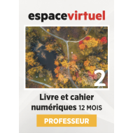 Défi actuel 2: 12-Month Espace Virtuel for Instructors