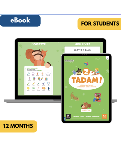 Tadam! 2: 12-Month The KWL Hub for Students (eBook)