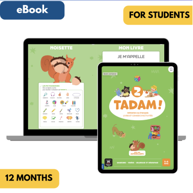 Tadam! 2: 12-Month The KWL Hub for Students (eBook)