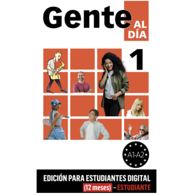 Gente al día 1: 12-Month Campus Difusión for Students (Textbook)