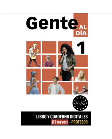 Gente al día 1: 12-Month Campus Difusión for Instructors (Textbook + Workbook)