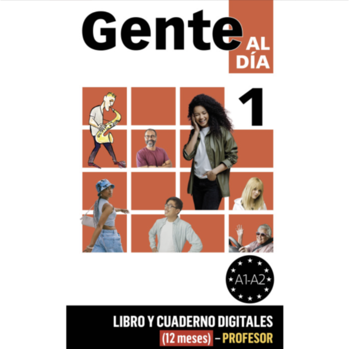 Gente al día 1: 12-Month Campus Difusión for Instructors (Textbook + Workbook)