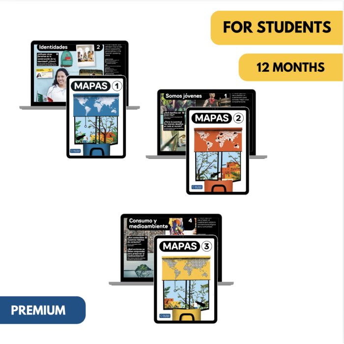 Mapas 1-3: 6-Month The KWL Hub for Students